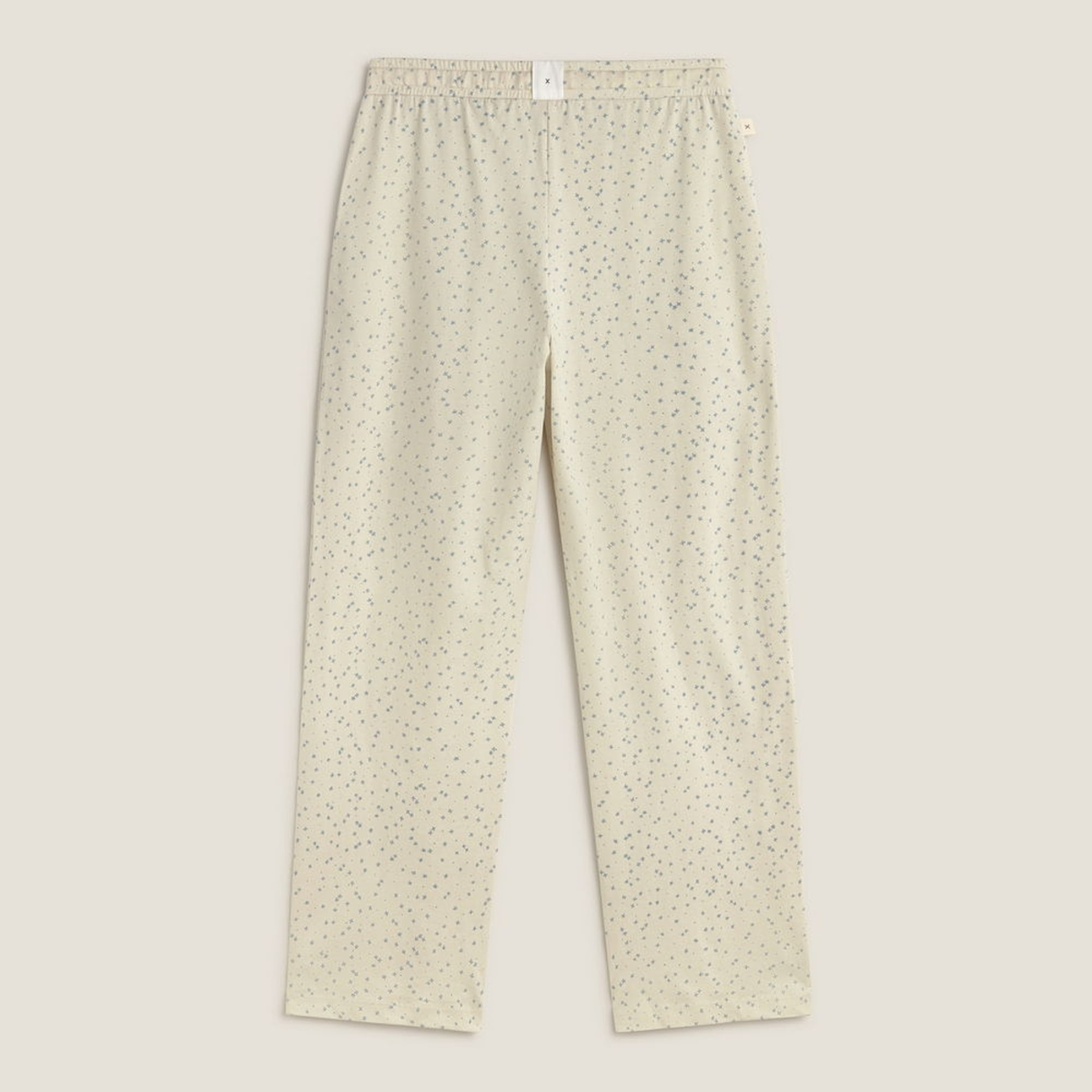 Pantalón de algodón de orgánico estampado floral Donnap color azul Viscosa