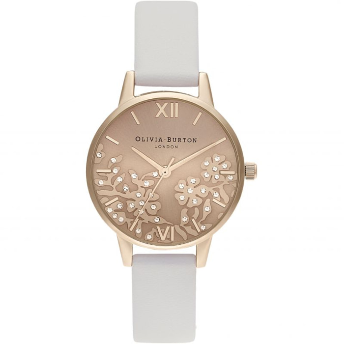 Reloj Olivia Burton OB16MV102 Mujer Analogico Cuarzo con Correa de Piel sintetica