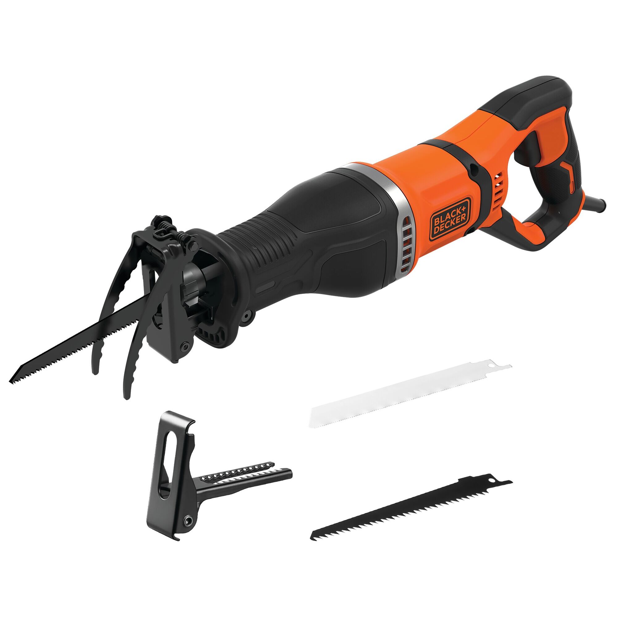 Scie sabre 750W - 2800 cps/min, changement de lame sans outil, en coffret avec 2 lames