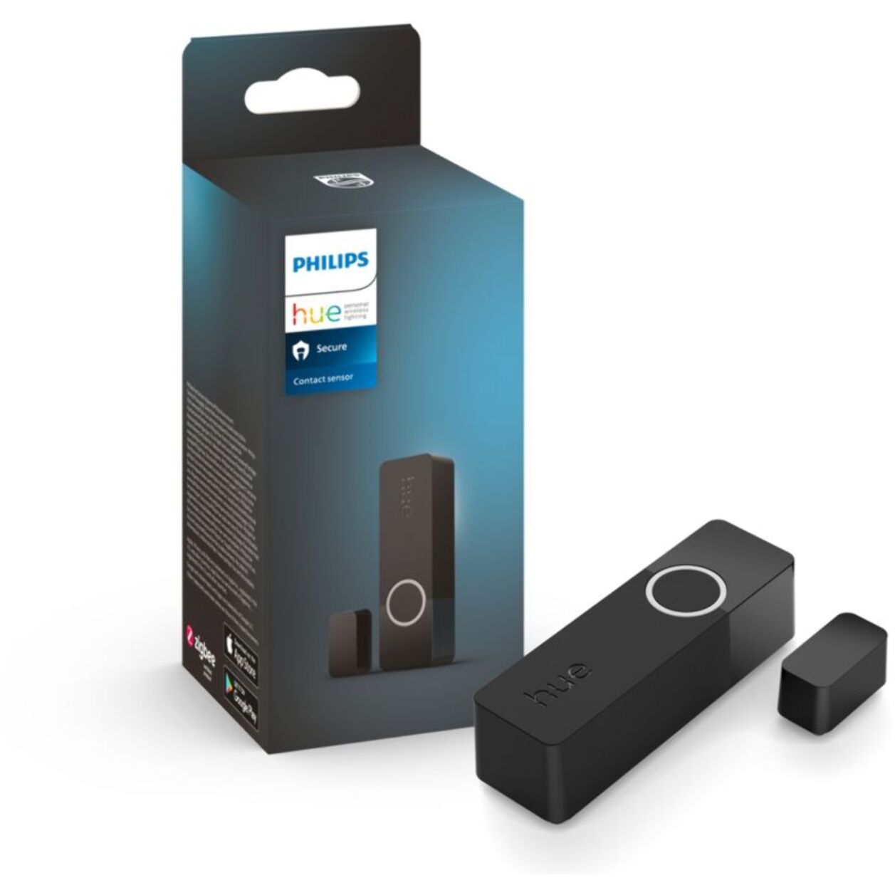 Détecteur d'ouverture PHILIPS HUE Secure de contact noir