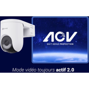 Caméra de surveillance EZVIZ HB8 Lite +5w solar panel
