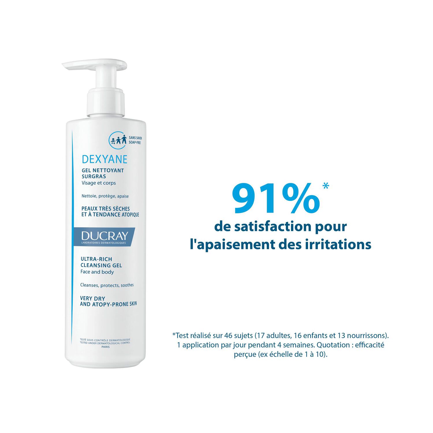 Dexyane - Gel Nettoyant Surgras