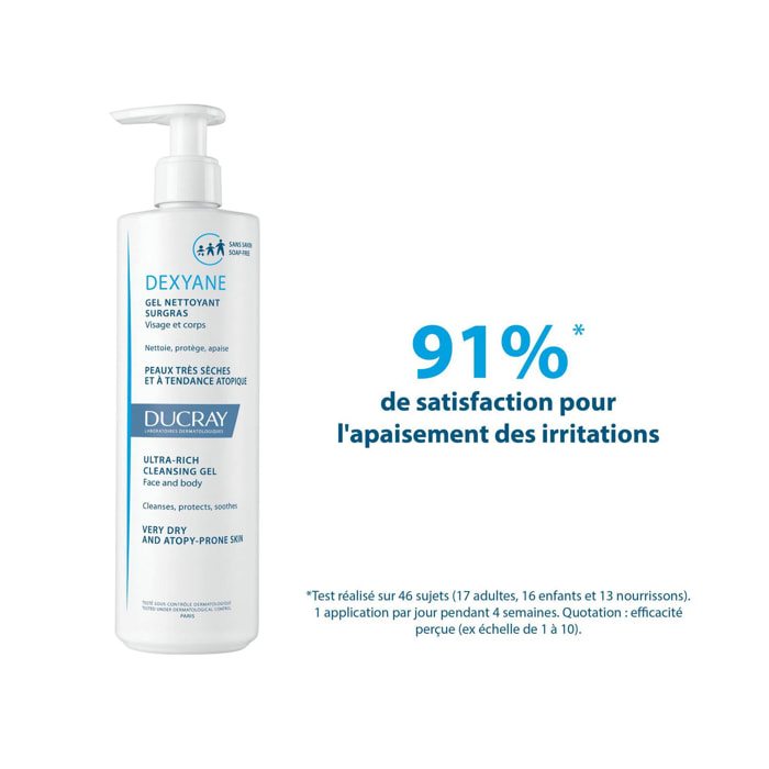 Dexyane - Gel Nettoyant Surgras