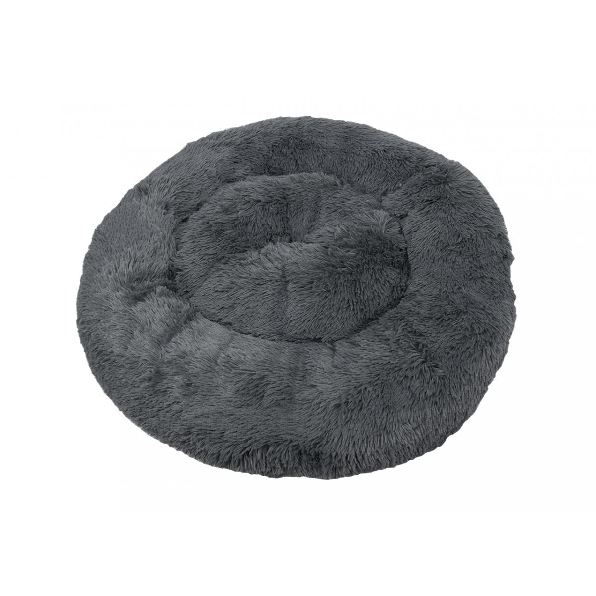 CUCCIA ANIMALI DOMESTICI FLUFFY GRIGIO SCURO