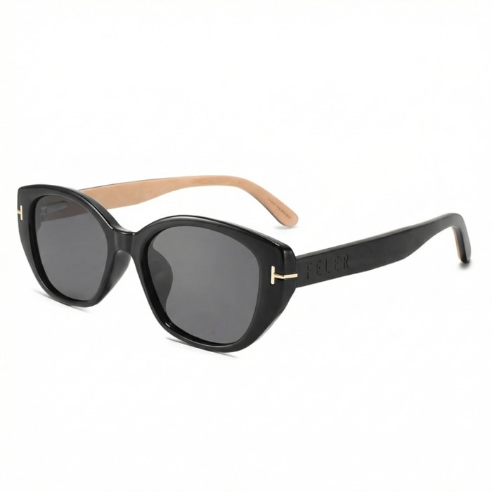 Gafas de Sol Feler 1612-1 Polarizadas de Madera Unisex 54 mm