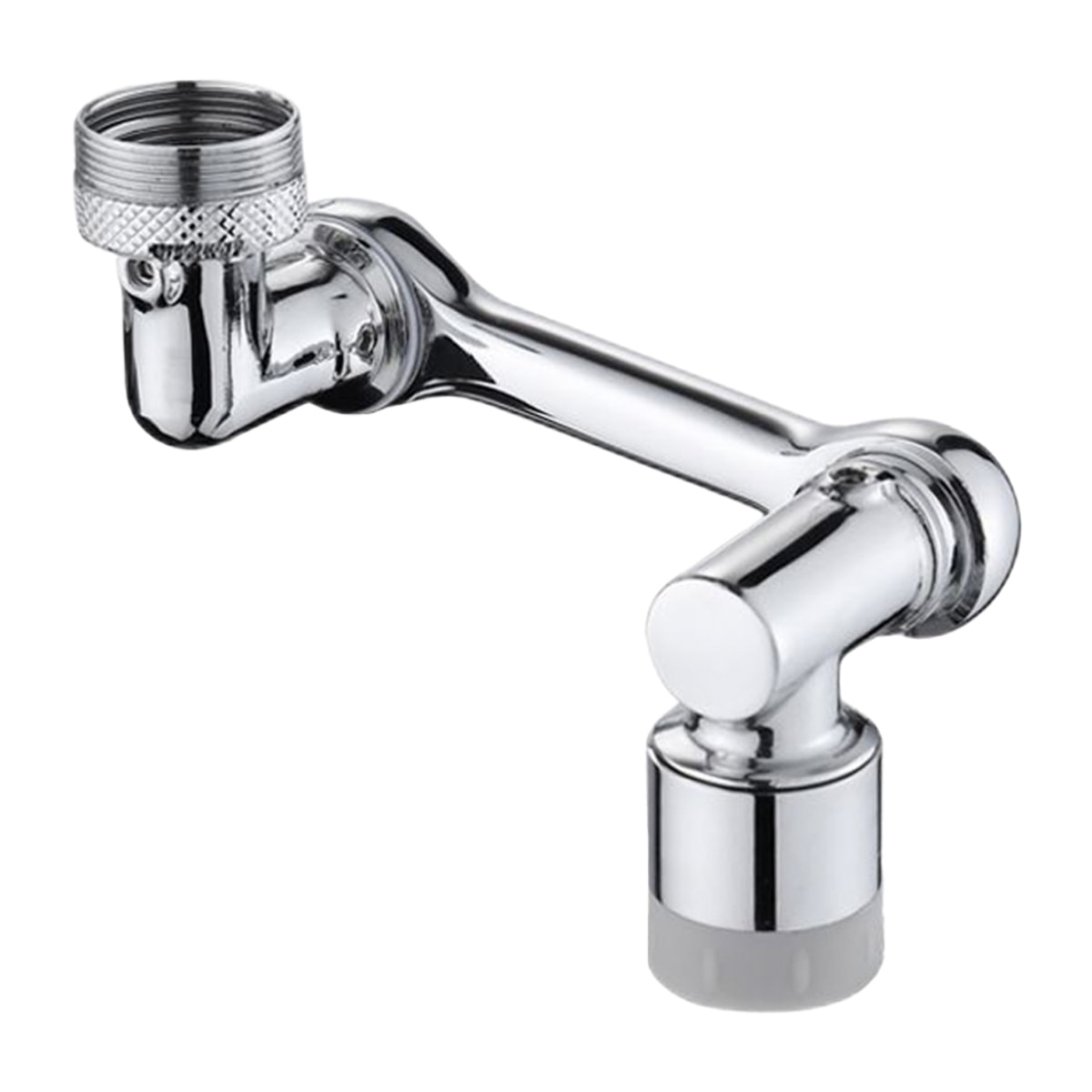 Extensor giratorio para grifo de cocina con 2 tipos de chorro y aireador de flujo de burbujas, diseñado para mejorar la limpieza, ahorrar agua y reducir salpicaduras.