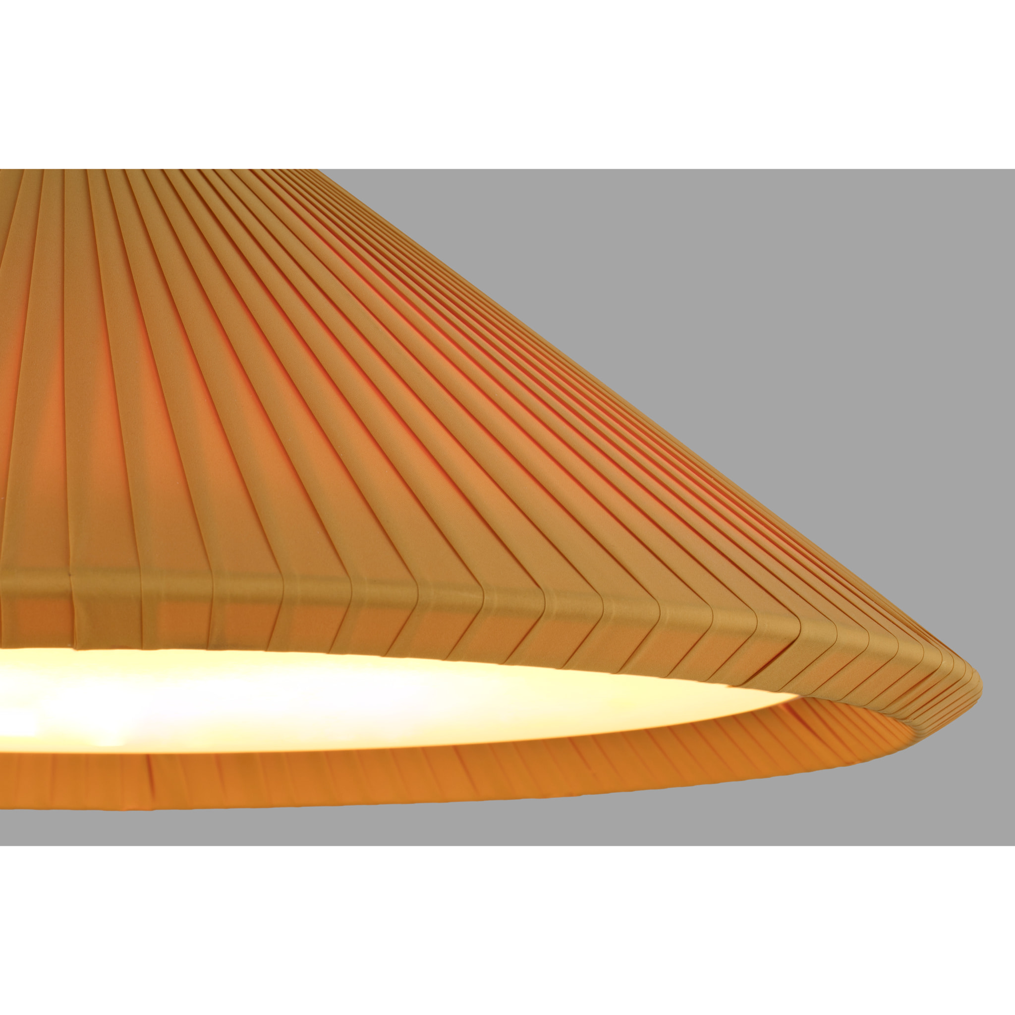 SAIGON IN 1300 Lampe suspension jaune doré