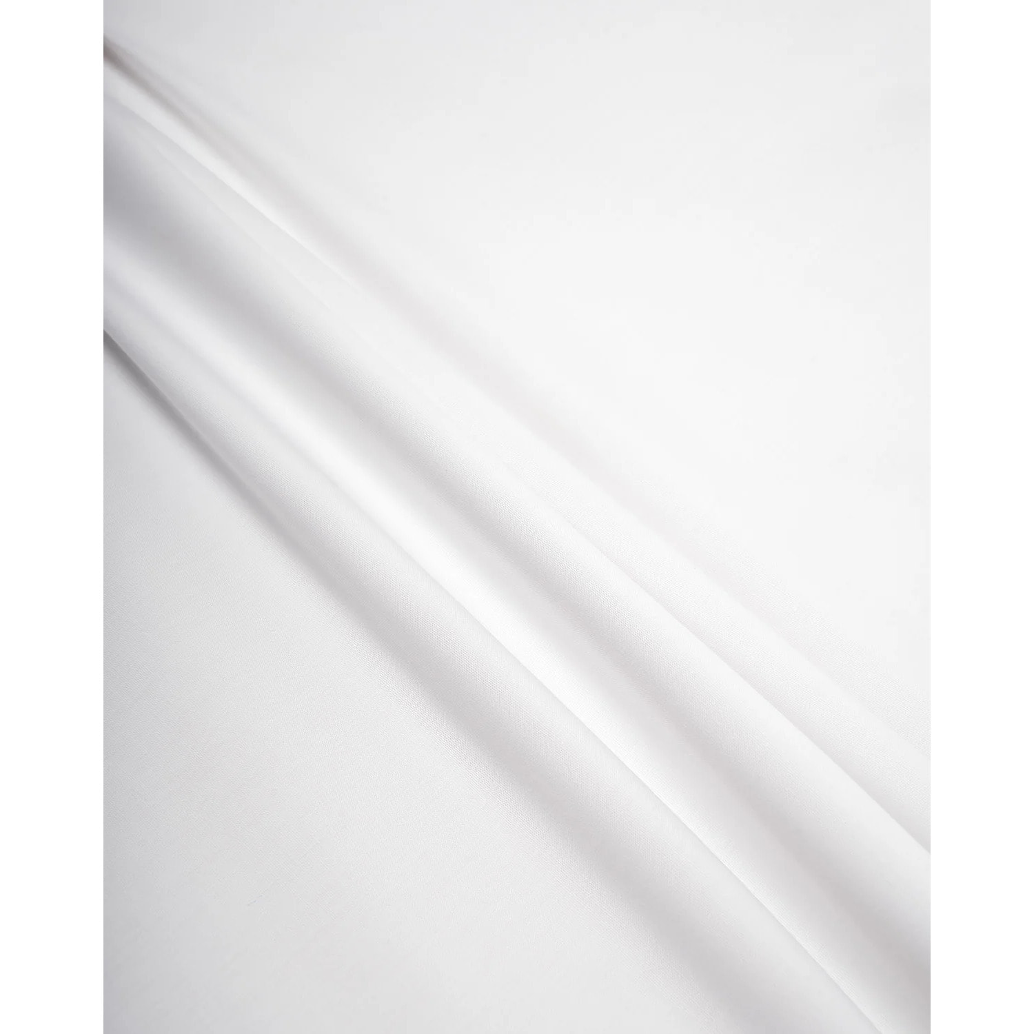 Juego de sábanas algodón percal blanco