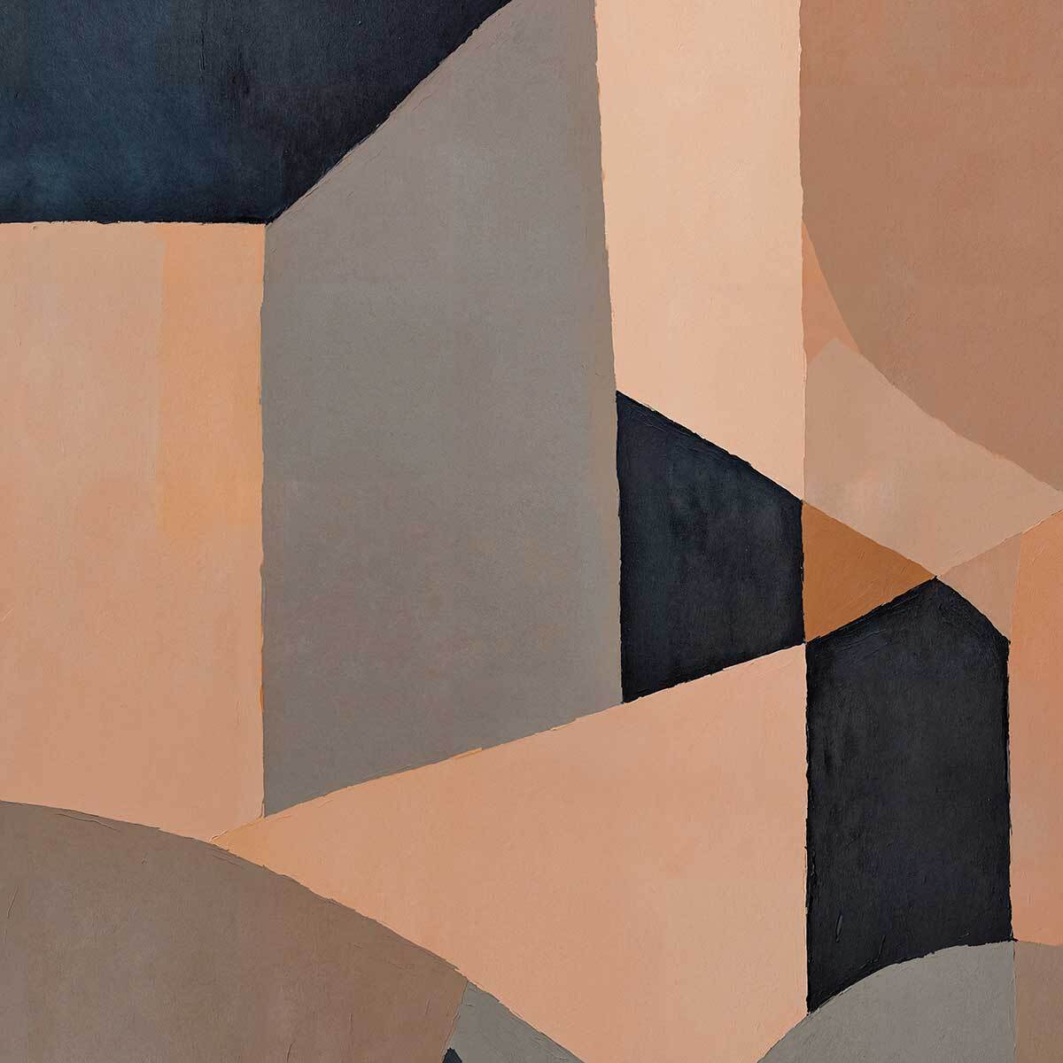 Papier peint Mosaïque Moka Intissé