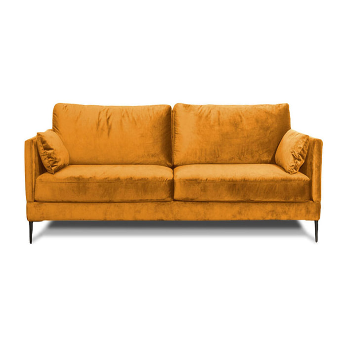 Canapé Velours Droit Splendido - 2 Places