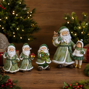 babbo natale con doni - Pezzi 2 - VERDE - Bianchi Dino SpA