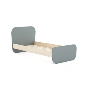 Cama juvenil Misty Breeze Verde Salvia - Oak Soft