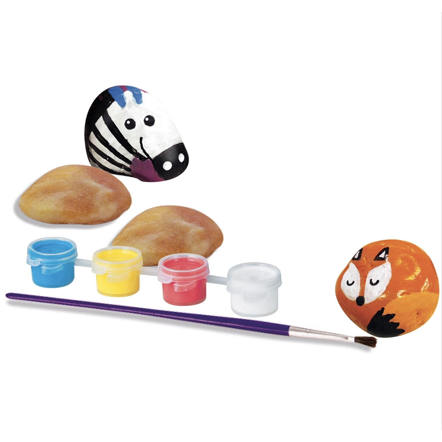 Creatività e Fantasia Giardino Kit per Dipingere Sassi