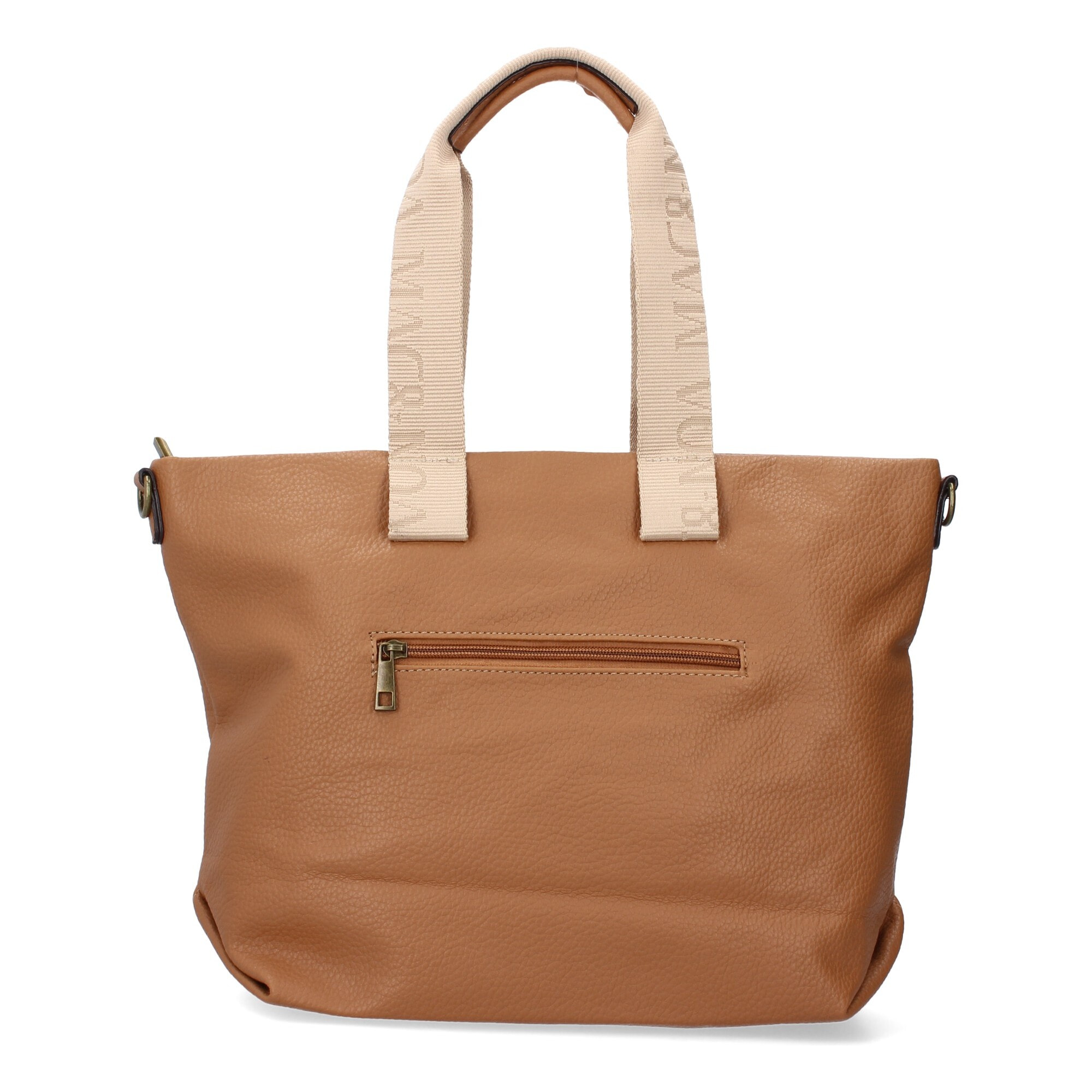 Bolso de hombro para Mujer, diseño moderno, Compartimento Principal con Cremallera, Bolsillo Frontal y Trasero con Cremallera.