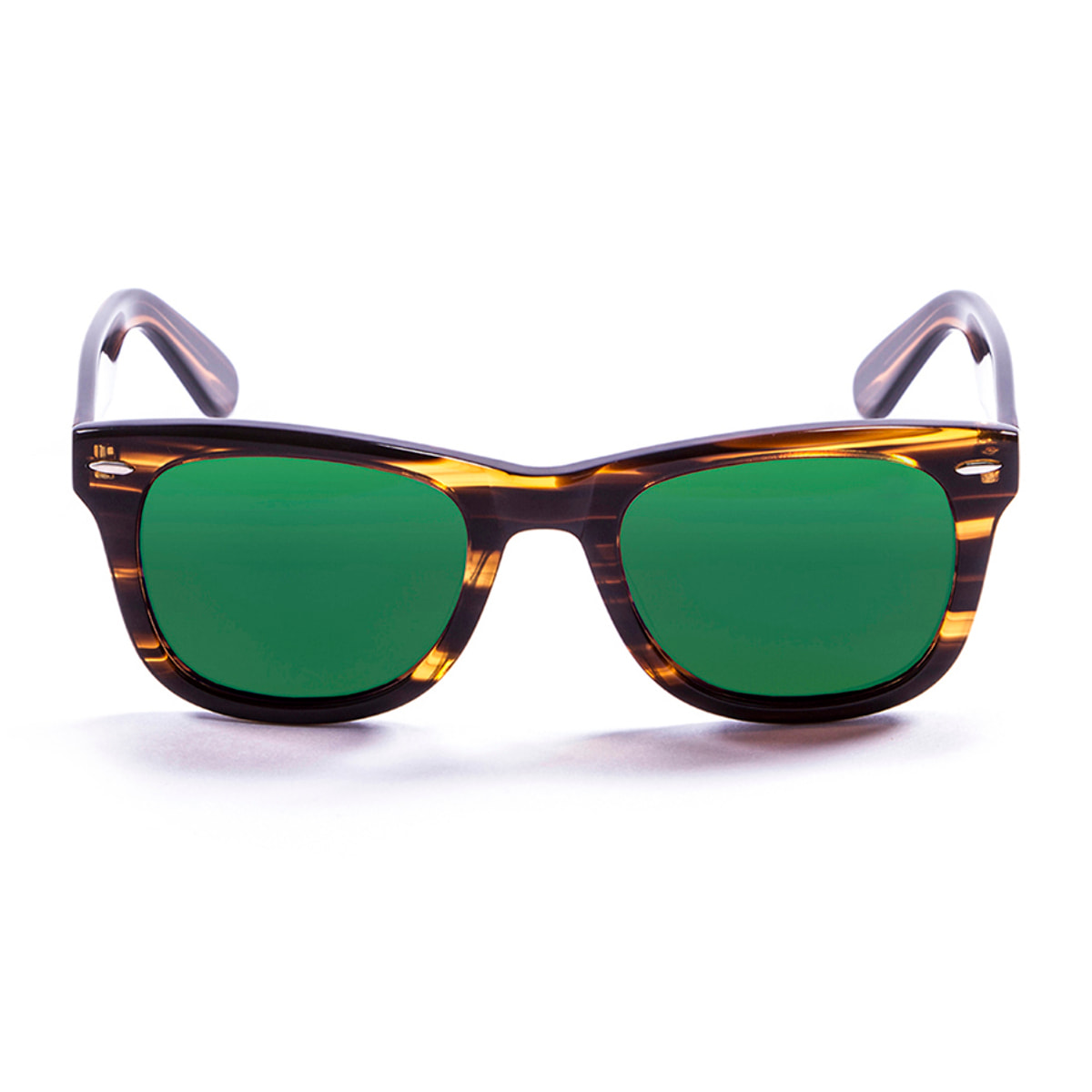 Gafas de sol LENOIR BIARRITZ - Marrón / Revo verde