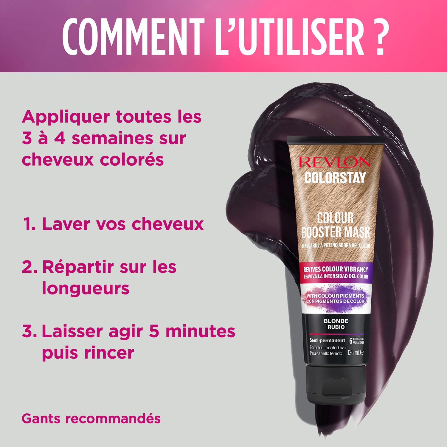 ColorStay Colour Booster Mask - Coloration Temporaire en Masque
