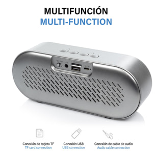 Altoparlante bluetooth 5.0 M6. Ingresso USB, scheda micro SD e jack da 3,5.