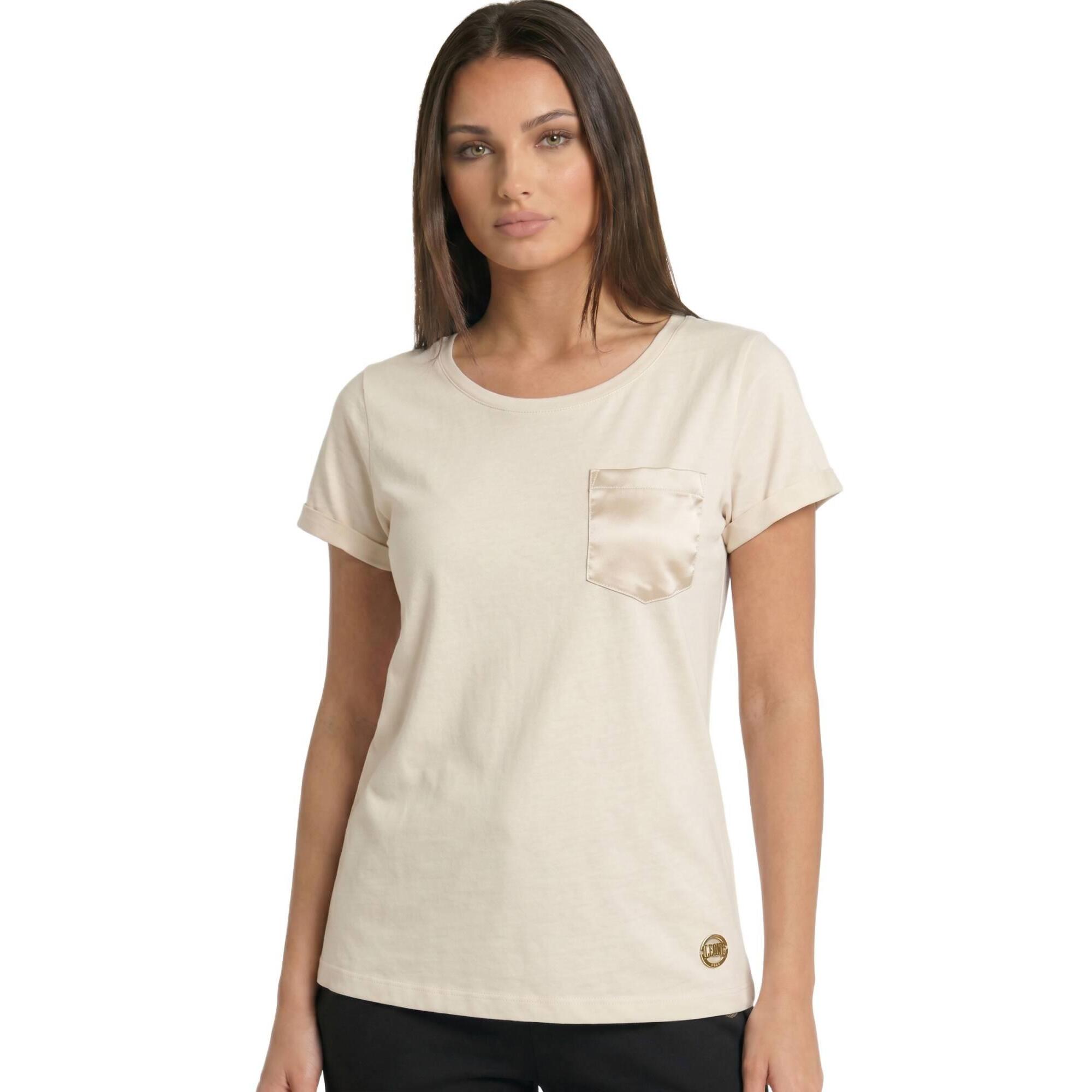 Camiseta elegante de manga corta para mujer