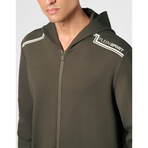 PLEIN SPORT Hooded Sweatjacket