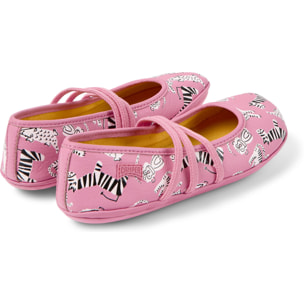 CAMPER Right - Ballerine Rosa Bambino Unisex