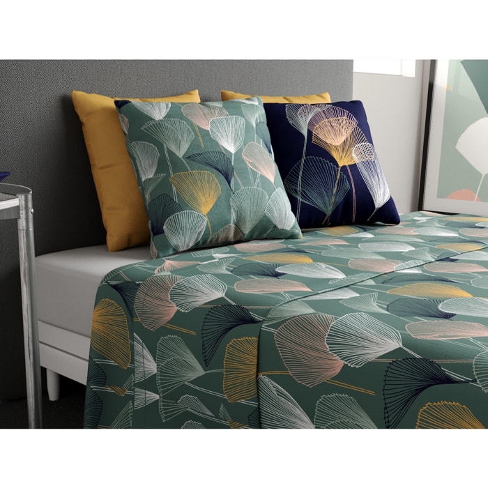 Parure de draps Coton 57fils COTTEY Vert
