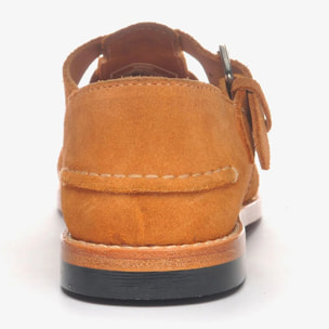 Sebago - Sandali Donna Marrone - Gurkha Fleshout Woman
