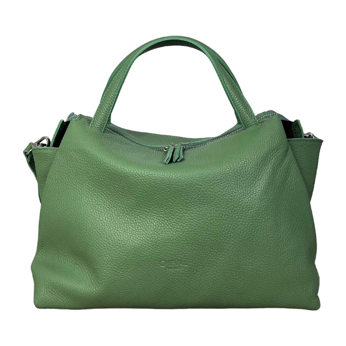 Borsa a mano Cheval Firenze Algedi Verde Salvia