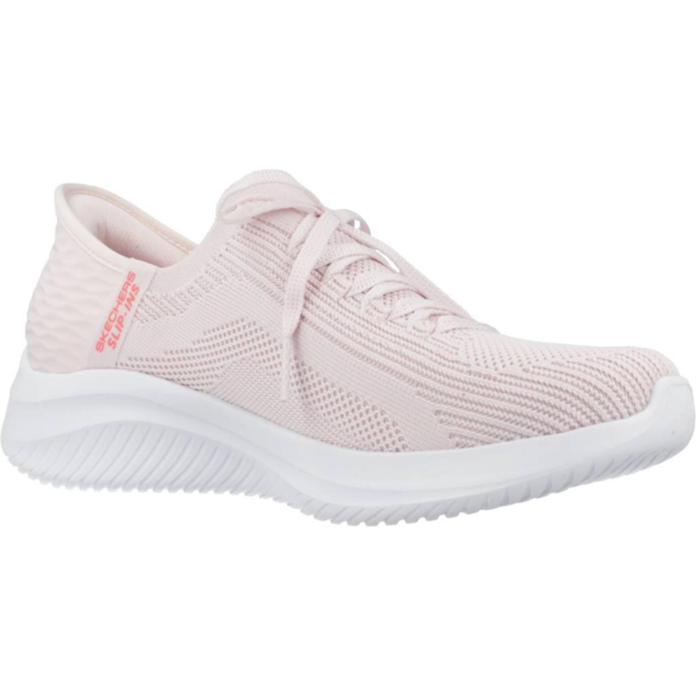 Sneakers De  Mujer Slip-ins: Ultra Flex 3.0 Tonal Stretc Rosa