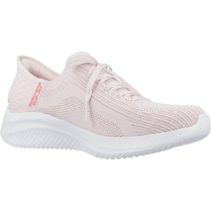 Sneakers De  Mujer Slip-ins: Ultra Flex 3.0 Tonal Stretc Rosa