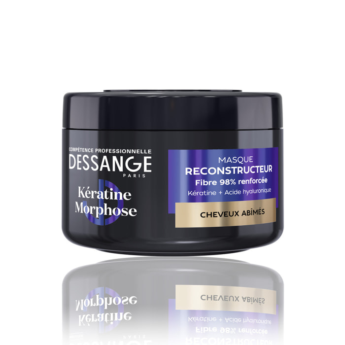 Dessange Kératine Morphose Masque Reconstructeur Cheveux Abîmés 280ml