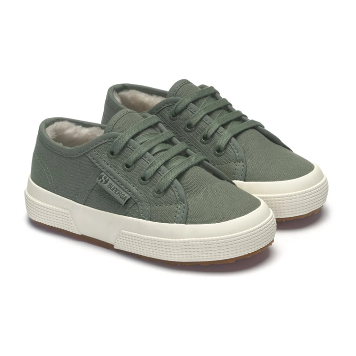 Le Superga Superga Bambino/A Verde 2750 KIDS WATERPROOF COTTON