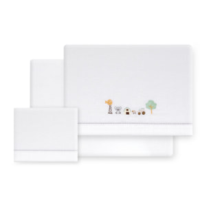 Triptico Coche Franela Granja Koala Bco/Verde