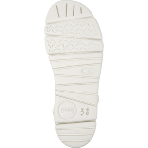Sandalias - CAMPER Oruga Sandal - Blanco - Cuero liso