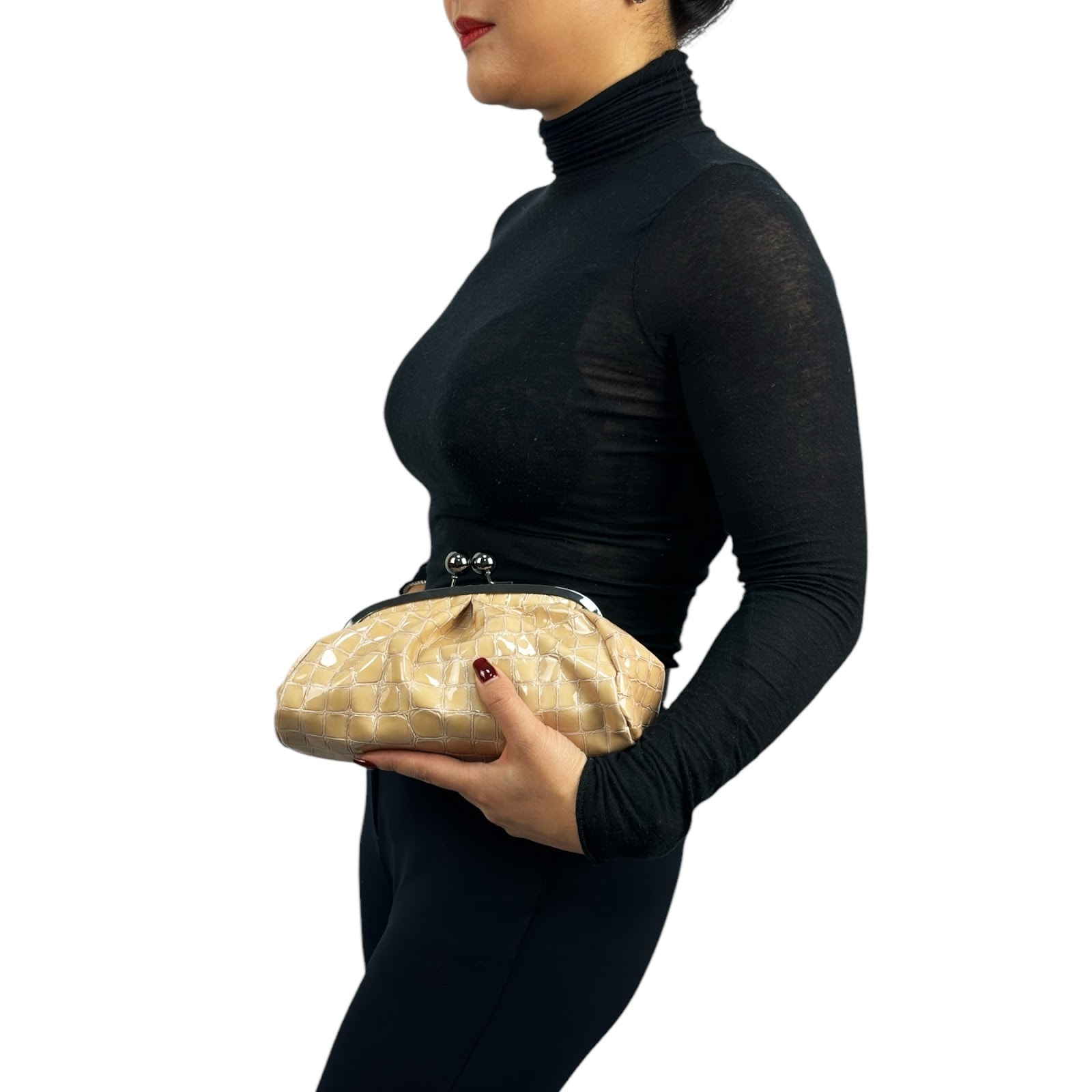 Pochette Cheval Firenze Piccola Mary Avorio