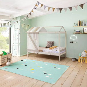 Cama cabaña Barnie Vintage - Grayscale