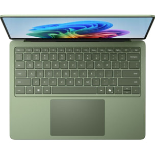 Ordinateur portable MICROSOFT SURFACE LAPTOP 8e JADE 13,8" Tactile Snapdragon X plus 16 Go RAM LPDDR5x SSD 512 Go Copilot+PC