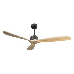 Ventilador de techo Reversible Termostato Wifi Motor DC Techos Inclinados Mando a Distancia Hypersilence Memoria FullWood FolegandrosD166C0365233 PURLINE