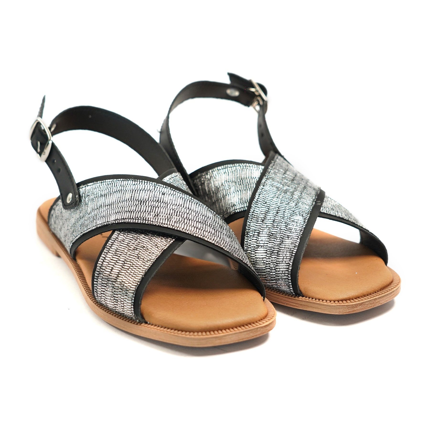 SANDALO FLAT ARGENTO