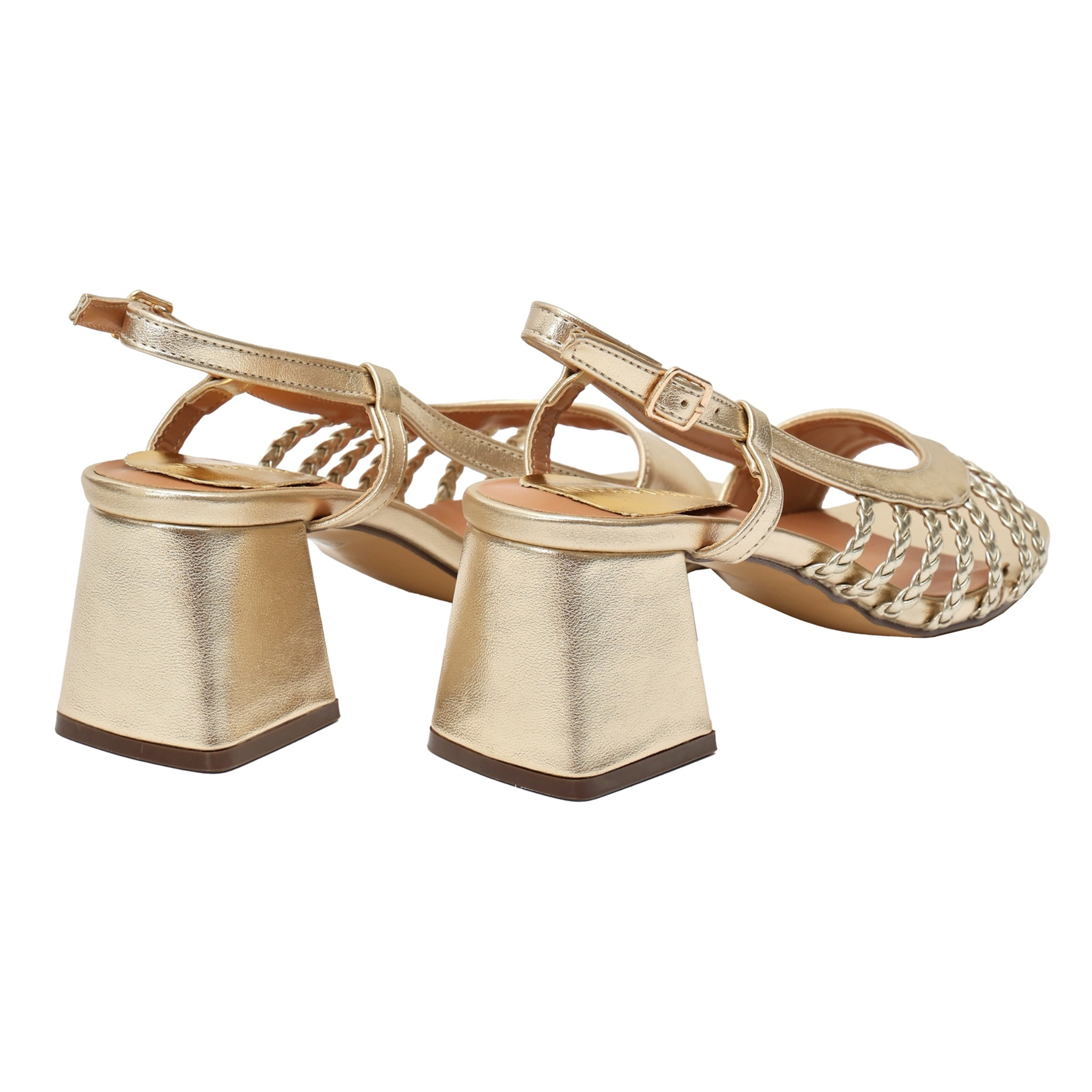 Sandali cinturino regolabile - tacco 7,5 cm