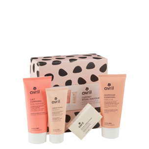 Rituel Douceur - Coffret Gommage Corporel 200 ml + 3 Produits