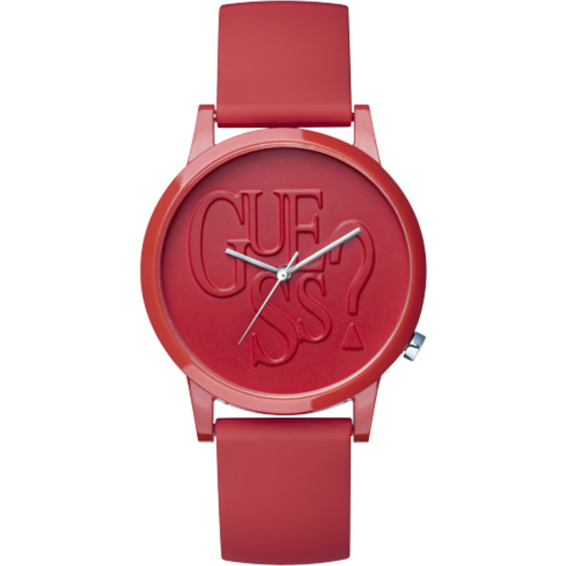 Reloj Guess V1019M3-NA Hombre Analogico Cuarzo con Correa de Silicona