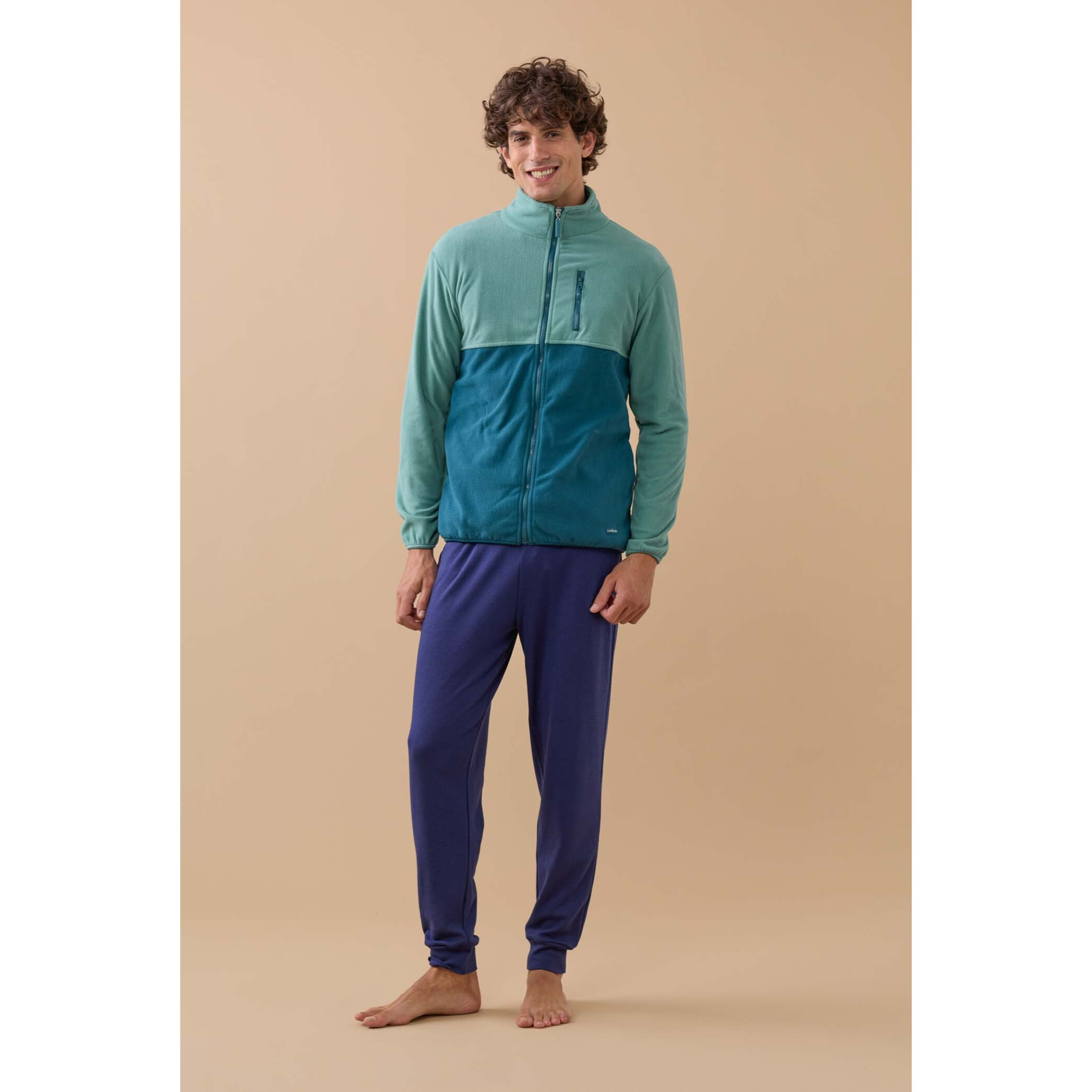 Giacca uomo danny in pile con zip Noidinotte