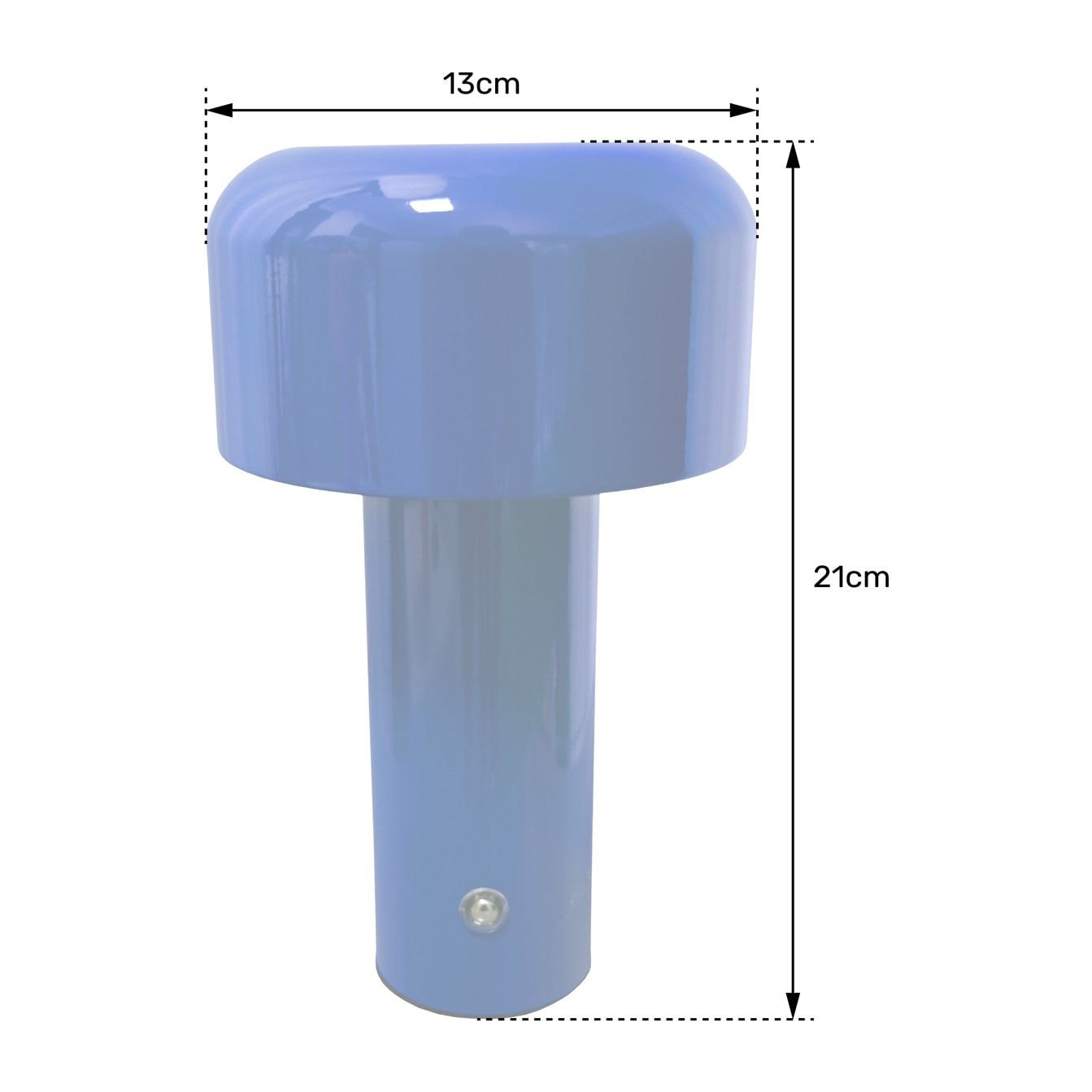 Lampe LED à poser verte MIRA