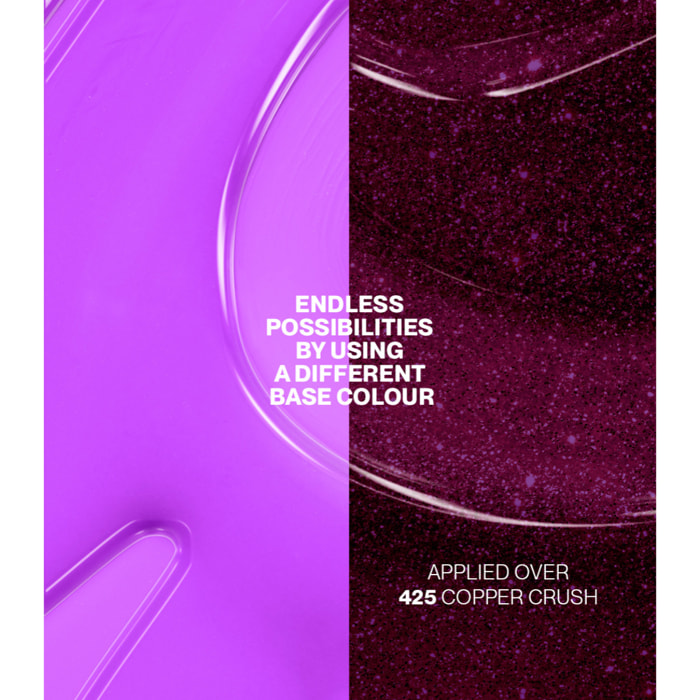 Vernis semi-permanent - Violet Sheen - Jelly Coat - 15 ml