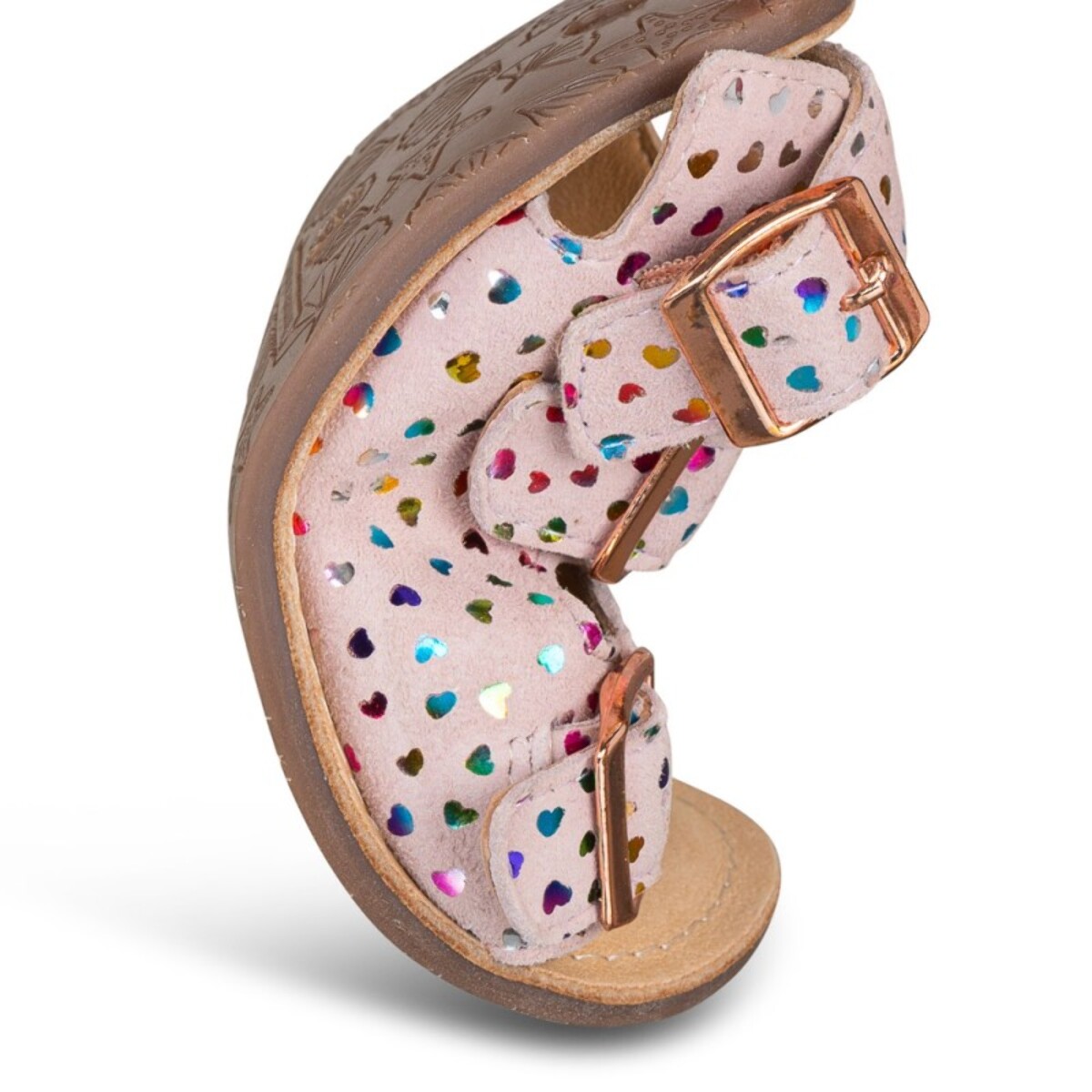 SANDALIA BAREFOOT PIEL CHETTO TIPO BIO ROSA
