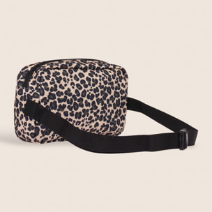 Borsa-Marsupio in canvas fantasia animalier