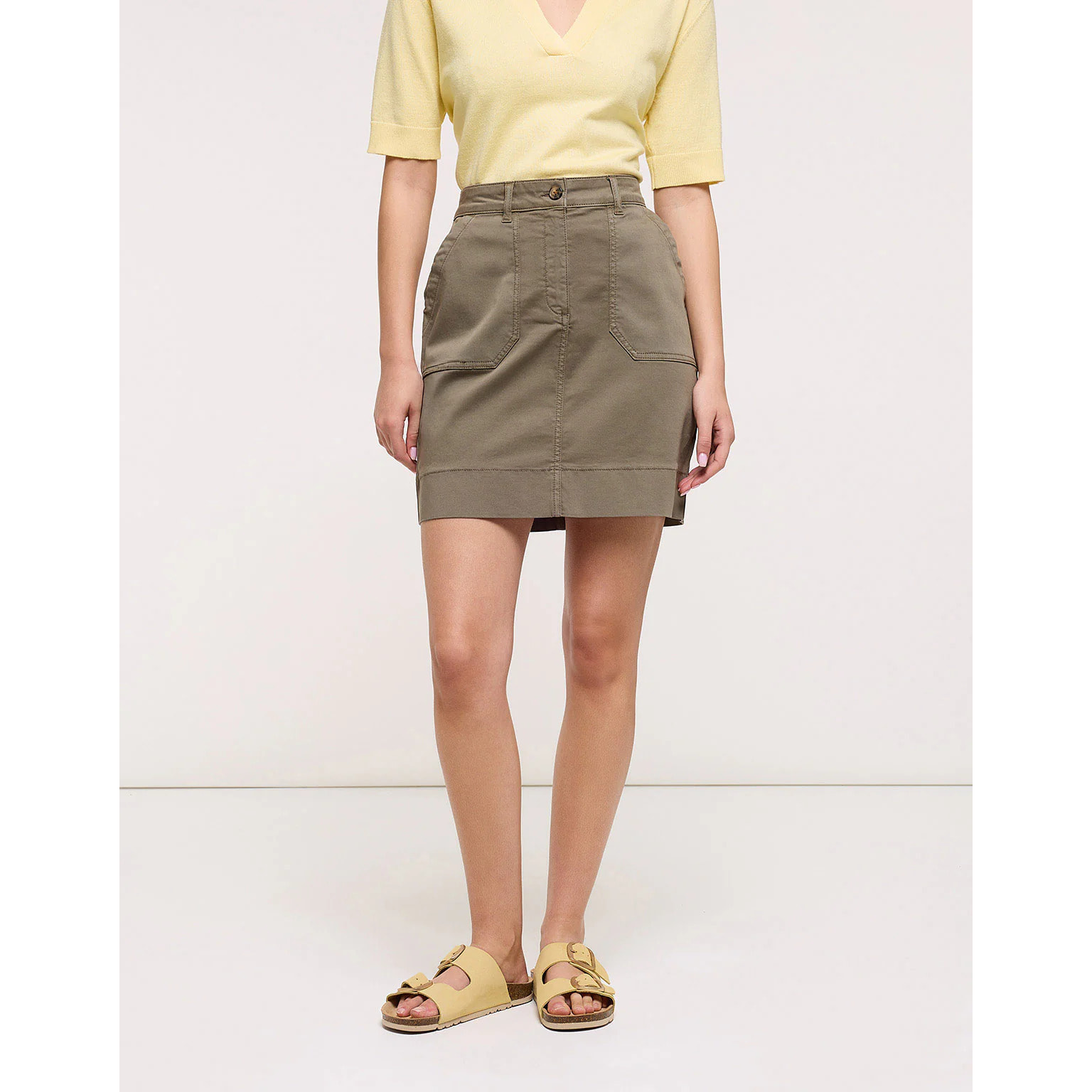 Falda Mini Caqui - Eduliara II