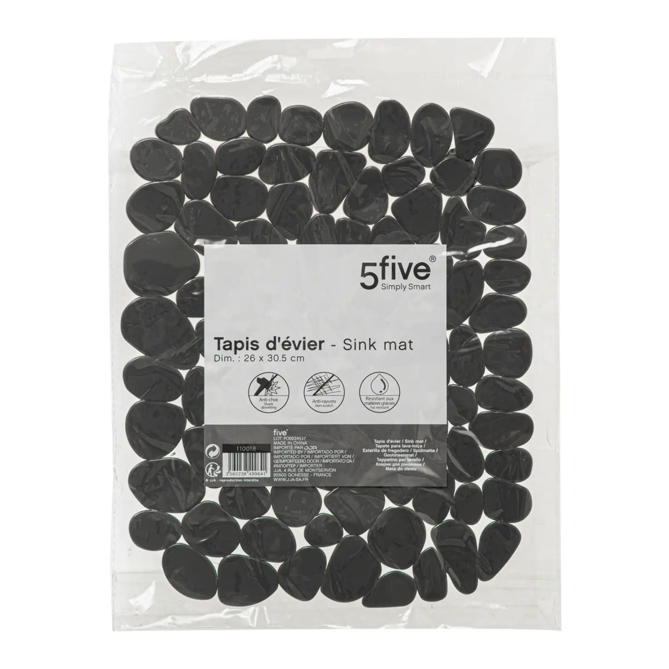 Fond d'évier en PVC 32x26 cm