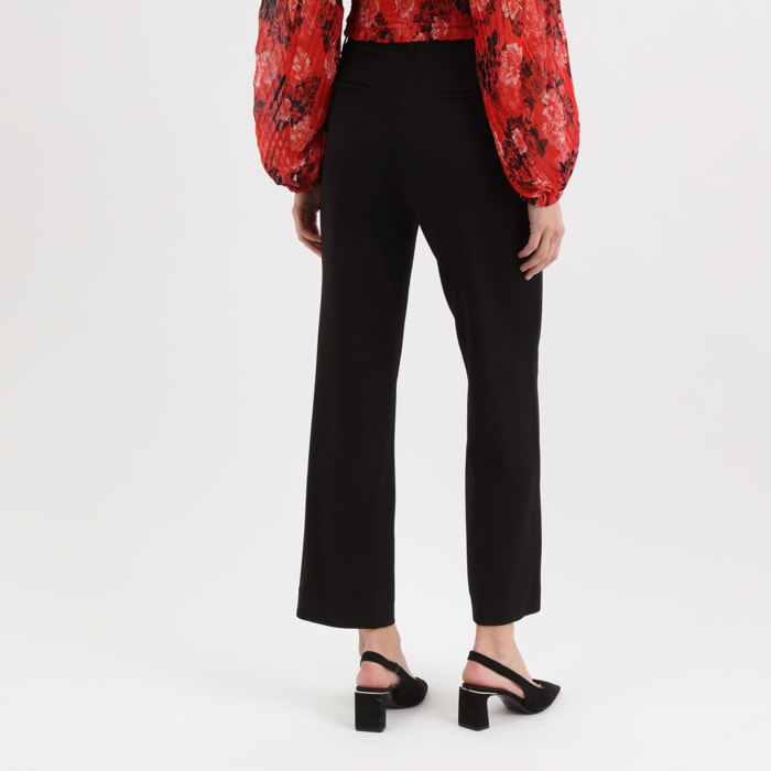 Pantalon Zoe - coupe regular - noir