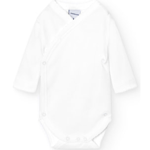 Body cruzado bebé manga larga afelpado